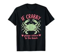 Si es malhumorado, por Favor regrese a The Beach Ocean Adventure Vibes Camiseta