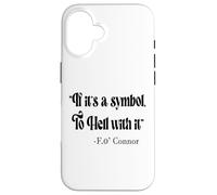 Si es un símbolo al Infierno con él, Cita eucarística católica Carcasa para iPhone 16