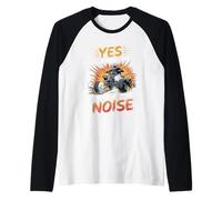 Sí, ese era yo haciendo todo ese ruido ATV Quad Riding Camiseta Manga Raglan