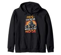 Sí, ese era yo haciendo todo ese ruido ATV Quad Riding Sudadera con Capucha