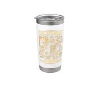 Sí, eso correcto y el caballo en el que te montas en Retro Cowboy Vaso térmico de acero inoxidable de doble pared
