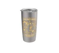 Sí, eso correcto y el caballo en el que te montas en Retro Cowboy Vaso térmico de acero inoxidable de doble pared