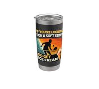 Si estás buscando un servicio suave, compra helado Vaso térmico de acero inoxidable de doble pared