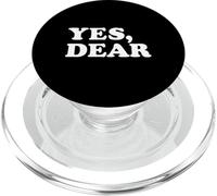 Sí Estimado Divertido Marido batido Matrimonio Día de San Valentín PopSockets PopGrip para MagSafe