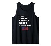 Sí, Esto es lo Que voté por el Presidente Pro-Republicano Camiseta sin Mangas
