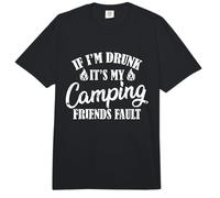 Si Estoy Borracho es Culpa de mis Amigos de Camping Comfort Colors Adult Heavyweight T-Shirt