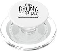 Si estoy borracho es su culpa para la despedida de soltera PopSockets PopGrip para MagSafe