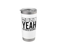 Sí Estoy En La Ciencia Hentai Amante Anime Tabla Periódica Vaso térmico de acero inoxidable de doble pared