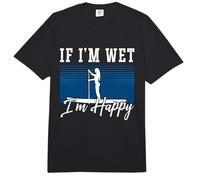 Si Estoy Mojado, Soy Feliz Haciendo Surf de Remo Comfort Colors Adult Heavyweight T-Shirt