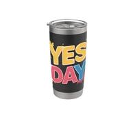 Sí, fiesta de día para niños Vaso térmico de acero inoxidable de doble pared