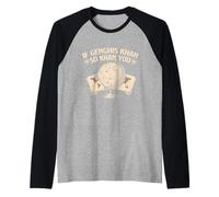 Si Genghis Khan So Khan You - Historiador de Historia Camiseta Manga Raglan