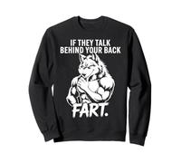 Si Hablan detrás de tu Espalda Alpha Wolf Cita Sudadera