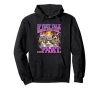 Si Hablan detrás de tu Espalda (Pedo) - Meme de Gato Divertido Sudadera con Capucha