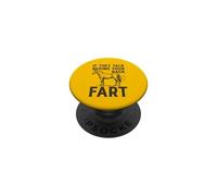 Si Hablan Detrás De Tu Espalda Pedo Sarcastic Horse Lover PopSockets PopGrip Adhesivo