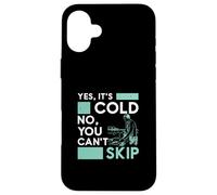 Sí, hace frío No, no puedes omitir la hidroterapia acuática Carcasa para iPhone 16 Plus