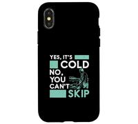 Sí, hace frío No, no puedes omitir la hidroterapia acuática Carcasa para iPhone X/XS