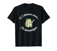 Si Hago Shenan una Vez, haré travesuras con Funny Frog Camiseta
