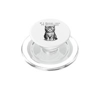 Si Hago Shenan una Vez, seré Shenanigan Funny Cat Irish PopSockets PopGrip para MagSafe