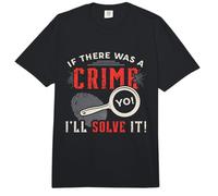 Si hubiera un Crimen, lo resolveré Ciencia forense CSI Comfort Colors Adult Heavyweight T-Shirt