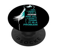 Sí, huelo como un Caballo PopSockets PopGrip Adhesivo