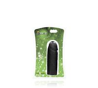 Si Ignite Consolador de forma realista y flexible, estimulador, juguete sexual, juguete sexual, réplica del pene, 15 cm, negro