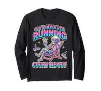 Si implica Correr Count Me out Skeleton Vacaciones Manga Larga