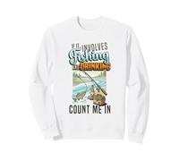 Si Implica Pescar Y Beber Cuéntame En Pescador Sudadera