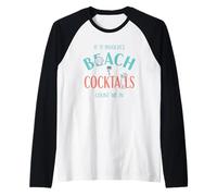 Si Implica Playa Y Cócteles Cuéntame En Verano Camiseta Manga Raglan