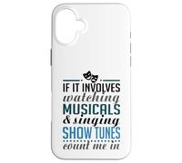 Si implica Ver Musicales, Cuenta Conmigo Carcasa para iPhone 16 Plus