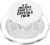 Si Incluye Sabio y Cristales, Estoy en Espiritual PopSockets PopGrip para MagSafe