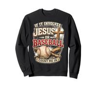 Si Involucra a Jesús o al béisbol, cuéntame en Fan Cristiano Sudadera