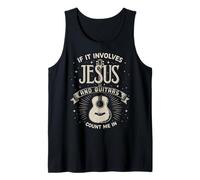 Si involucra a Jesús Y Guitarrista - Música cristiana Camiseta sin Mangas