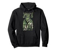 Si Involucra a Jesús Y Pilates Cuéntame En Sudadera con Capucha