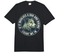 Si Involucra a un Perro y Senderismo Cuenta Conmigo Comfort Colors Adult Heavyweight T-Shirt