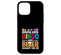 Si involucra bingo y cerveza cuenta conmigo Carcasa para iPhone 12 mini