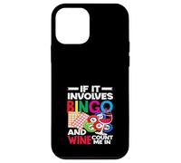 Si involucra bingo y vino, cuenta conmigo Carcasa para iPhone 12 mini