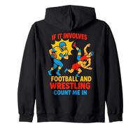 Si Involucra fútbol y Lucha Libre, cuente Conmigo en Luchador Sudadera con Capucha