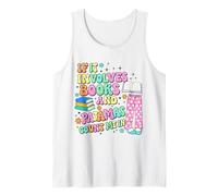 Si Involucra Libros y Pijamas, Cuenta Conmigo, Lectura de Libros Camiseta sin Mangas