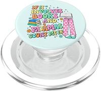 Si Involucra Libros y Pijamas, Cuenta Conmigo, Lectura de Libros PopSockets PopGrip para MagSafe