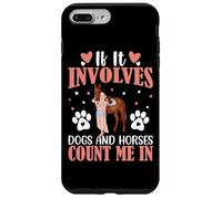 Si Involucra Perros y Caballos Cuenta Conmigo Carcasa para iPhone 7 Plus/8 Plus