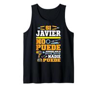 Si Javier No Puede Arreglarlo Nadie Puede Brocolaje Camiseta sin Mangas