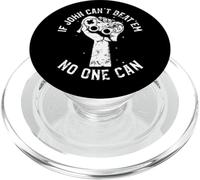 Si John no Puede vencerlos Nadie Puede Jugador Nombre John PopSockets PopGrip para MagSafe