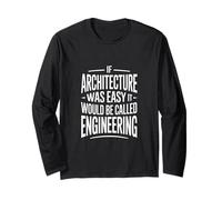 Si la Arquitectura Fuera fácil sería ingeniería Manga Larga