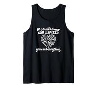 Si la Coliflor Puede ser Pizza, Puedes ser Cualquier Cosa Camiseta sin Mangas