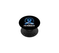 Si la Diabetes tuviera un Golpe en la Cara Tipo 1 Conciencia de la Diabetes PopSockets PopGrip Adhesivo