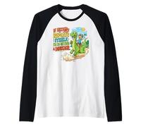 Si la Historia se Repite Divertida Aventura de Dinosaurios Camiseta Manga Raglan