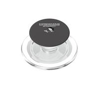 Si la ignorancia es la Felicidad, ¿por qué los políticos Son Tan infelices PopSockets PopGrip para MagSafe