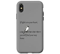 Si la luz está en tu corazón, encontrarás tu Camino a casa Carcasa para iPhone X/XS