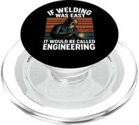 Si la soldadura fuera fácil Fabricación de ingeniería de soldador divertido PopSockets PopGrip para MagSafe