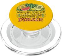 Si la Vida te da Melones podrías ser disléxico PopSockets PopGrip para MagSafe